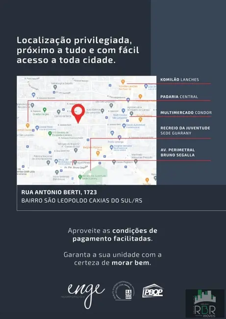 Apartamento com 2 quartos à venda, 52m2 em São Leopoldo, Caxias Do Sul - RS - imagem 9 Foto 9 de Apartamento com 2 quartos à venda, 52m2 em São Leopoldo, Caxias Do Sul - RS