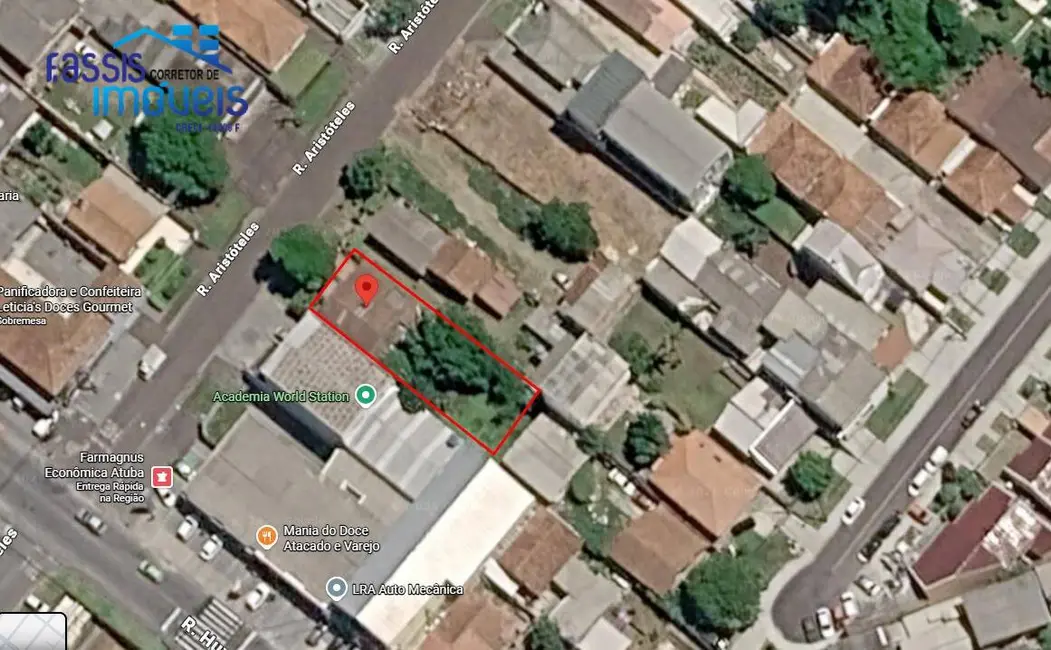 Foto 2 de Terreno / Lote à venda, 480m2 em Guarani, Colombo - PR