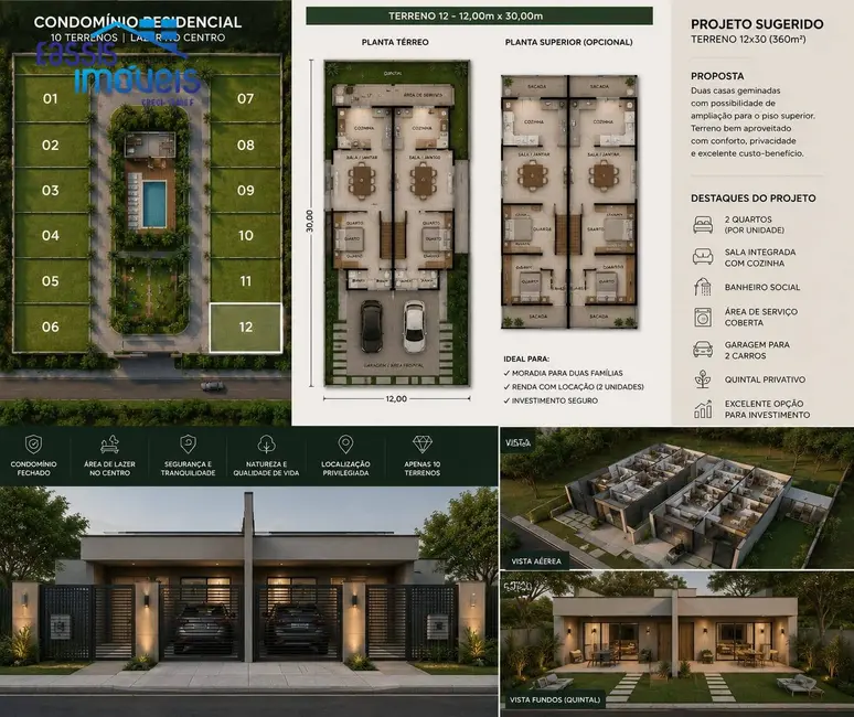 Foto 1 de Terreno / Lote à venda, 360m2 em São Dimas, Colombo - PR
