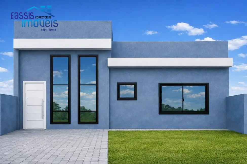 Foto 1 de Casa com 3 quartos à venda, 69m2 em Paloma, Colombo - PR