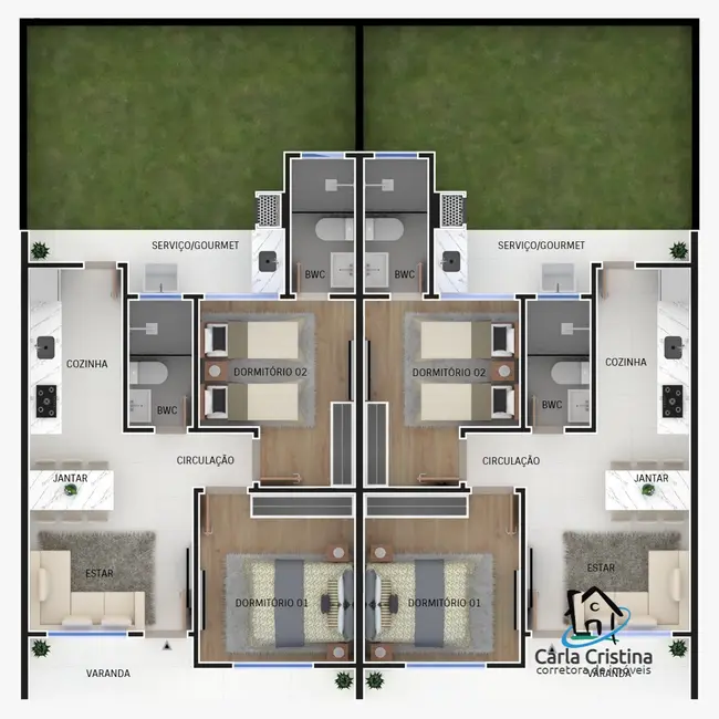 Casa com 2 quartos à venda, 50m2 em Matinhos - PR - imagem 4 Foto 4 de Casa com 2 quartos à venda, 50m2 em Matinhos - PR