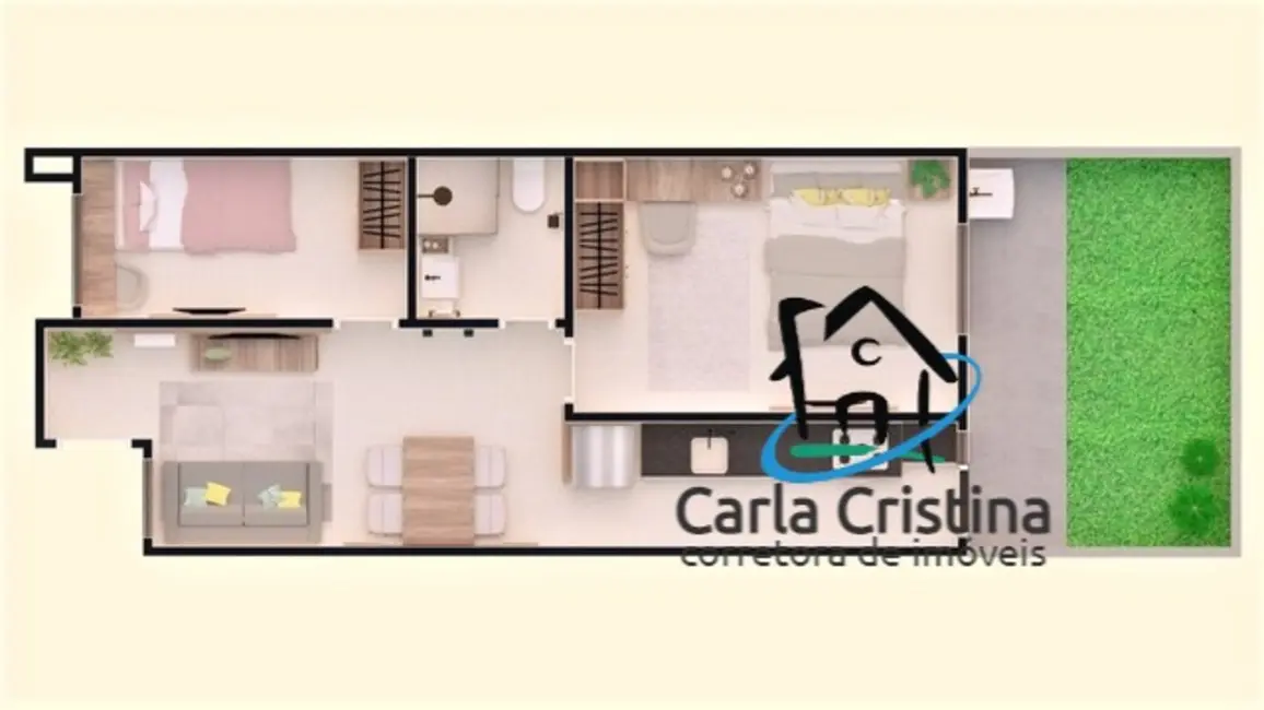 Foto 2 de Casa com 2 quartos à venda, 45m2 em Matinhos - PR