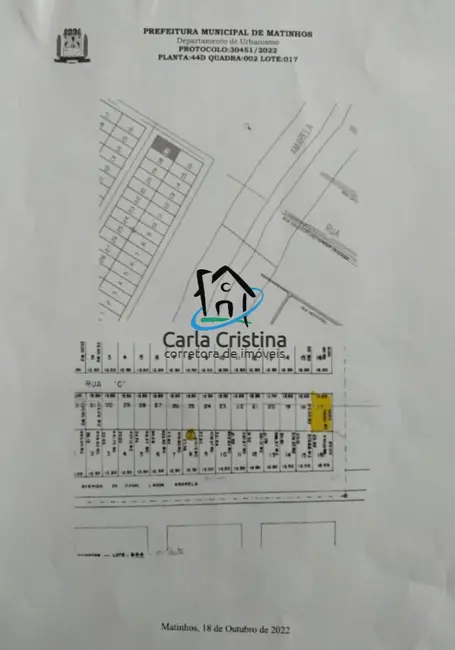 Foto 3 de Terreno / Lote à venda, 3500m2 em Matinhos - PR