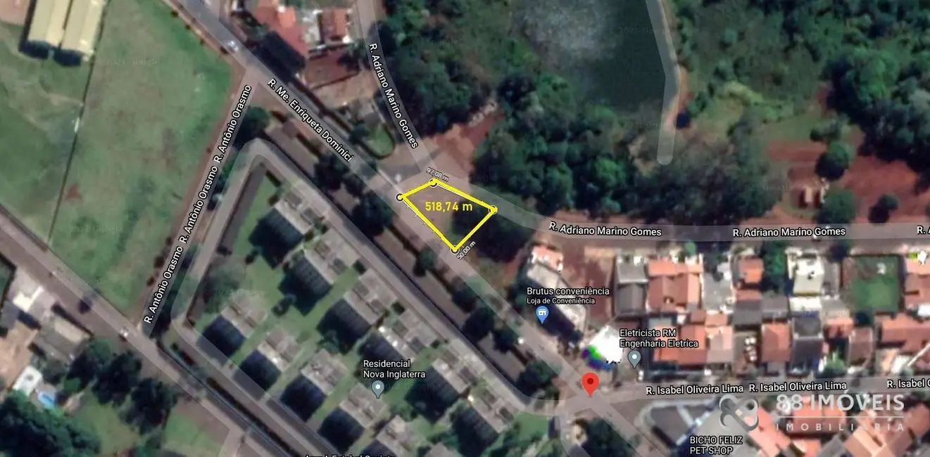 Terreno / Lote à venda, 518m2 em Monte Belo, Londrina - PR - imagem 3 Foto 3 de Terreno / Lote à venda, 518m2 em Monte Belo, Londrina - PR