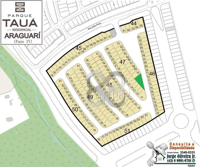 Terreno / Lote à venda, 254m2 em Jardim Morumbi, Londrina - PR - imagem 3 Foto 3 de Terreno / Lote à venda, 254m2 em Jardim Morumbi, Londrina - PR