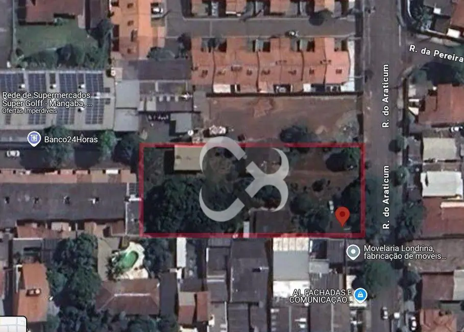 Foto 1 de Terreno / Lote à venda, 2332m2 em Jardim Meton, Londrina - PR