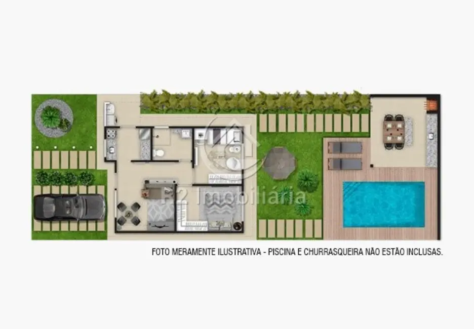 Foto 15 de Casa de Condomínio com 2 quartos à venda, 45m2 em Três Pontes, Itaborai - RJ
