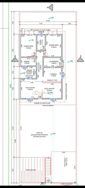 Foto 3 de Casa com 2 quartos à venda, 80m2 em Jardim Flamboyant, Botucatu - SP