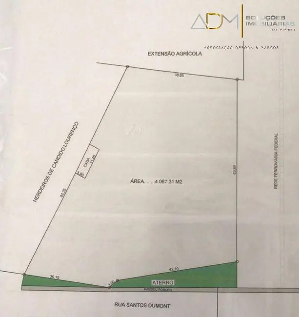 Foto 4 de Terreno / Lote à venda, 4067m2 em Avare - SP