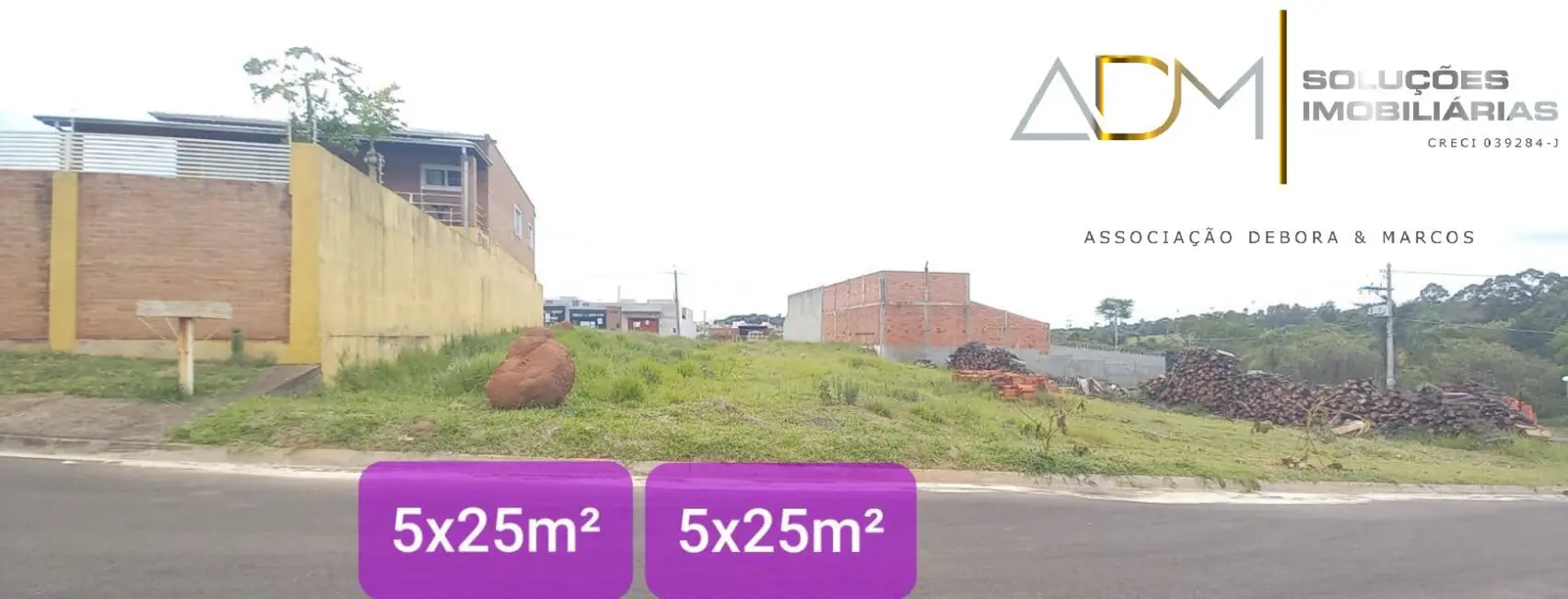 Foto 2 de Terreno / Lote à venda, 125m2 em Botucatu - SP