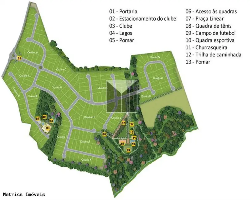 Foto 4 de Terreno / Lote à venda, 200m2 em Cabreuva - SP