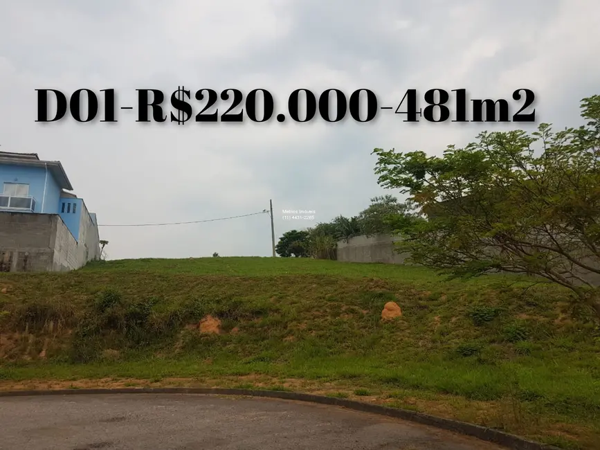 Foto 1 de Terreno / Lote à venda, 481m2 em Jardim Promeca, Varzea Paulista - SP