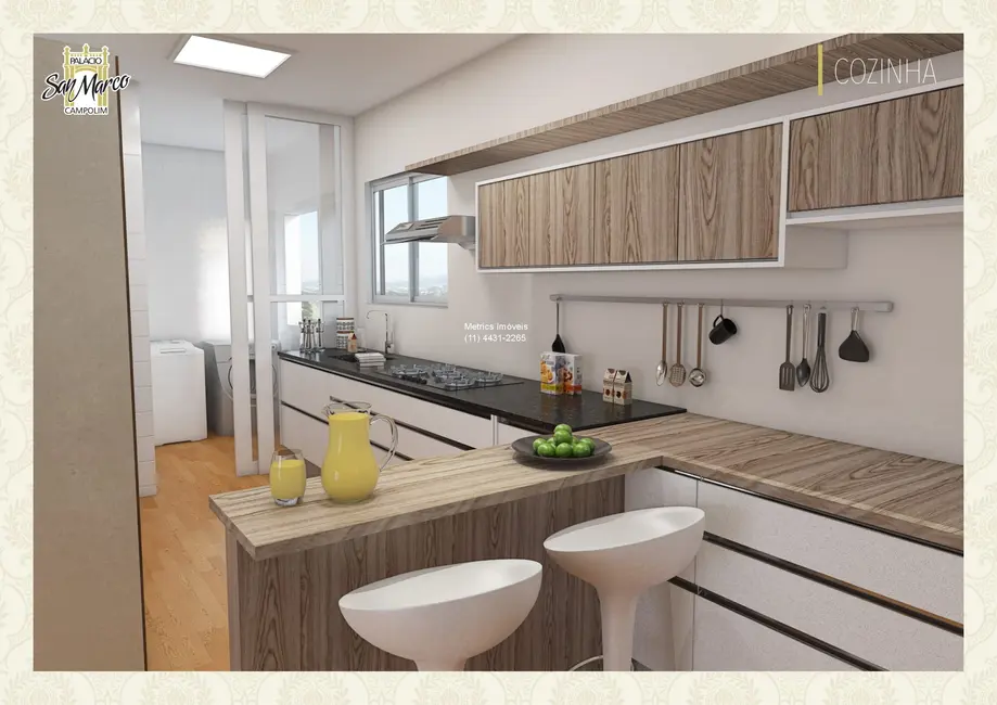 Apartamento com 2 quartos à venda, 62m2 em Parque Campolim, Sorocaba - SP - imagem 6 Foto 6 de Apartamento com 2 quartos à venda, 62m2 em Parque Campolim, Sorocaba - SP