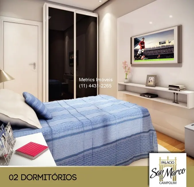 Apartamento com 2 quartos à venda, 62m2 em Parque Campolim, Sorocaba - SP - imagem 8 Foto 8 de Apartamento com 2 quartos à venda, 62m2 em Parque Campolim, Sorocaba - SP