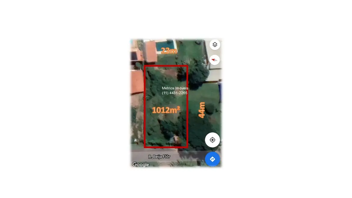 Foto 2 de Terreno / Lote à venda, 1012m2 em Itupeva - SP