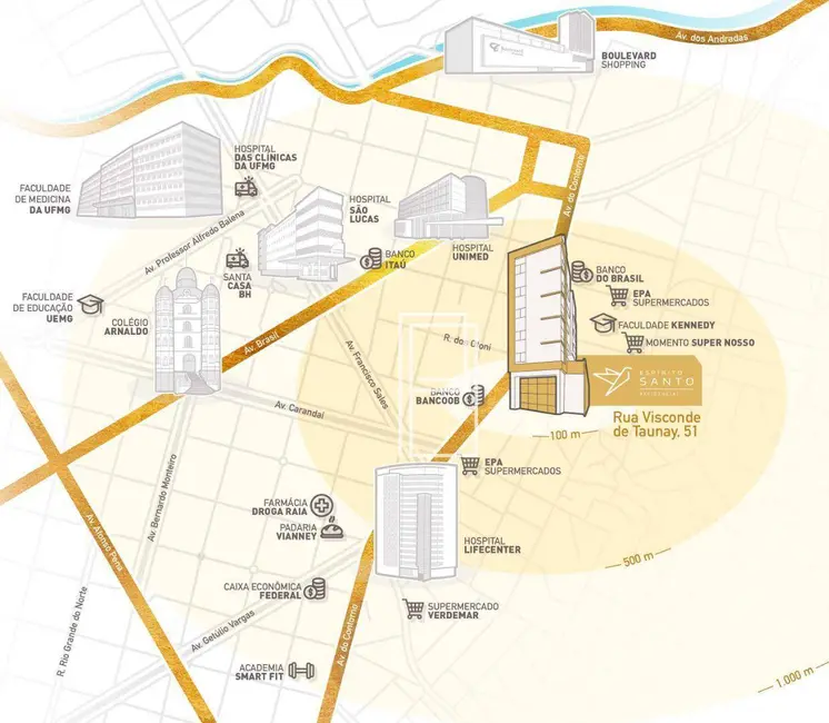 Cobertura com 3 quartos à venda, 94m2 em São Lucas, Belo Horizonte - MG - imagem 5 Foto 5 de Cobertura com 3 quartos à venda, 94m2 em São Lucas, Belo Horizonte - MG