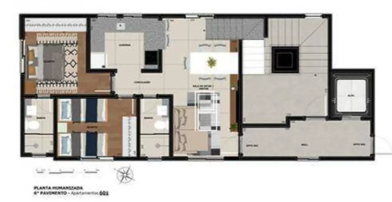 Cobertura com 2 quartos à venda, 114m2 em Ana Lúcia, Sabara - MG - imagem 9 Foto 9 de Cobertura com 2 quartos à venda, 114m2 em Ana Lúcia, Sabara - MG
