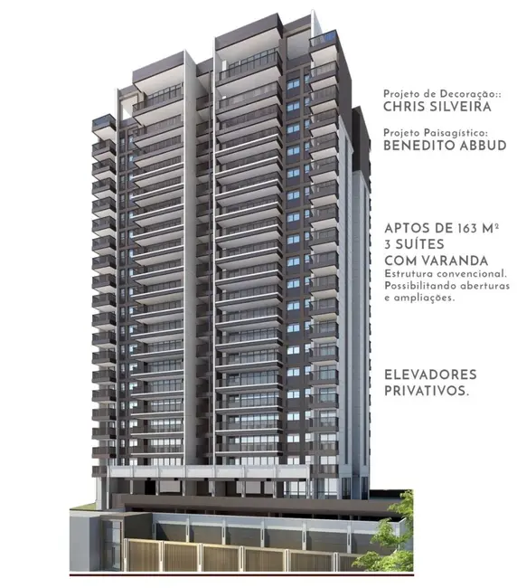 Apartamento com 3 quartos à venda, 163m2 em Paraíso, São Paulo - SP - imagem 3 Foto 3 de Apartamento com 3 quartos à venda, 163m2 em Paraíso, São Paulo - SP