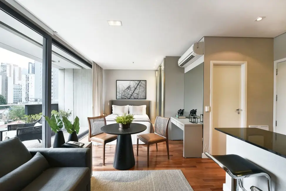 Kitnet com 1 quarto à venda, 42m2 em Vila Olímpia, São Paulo - SP - imagem 5 Foto 5 de Kitnet com 1 quarto à venda, 42m2 em Vila Olímpia, São Paulo - SP