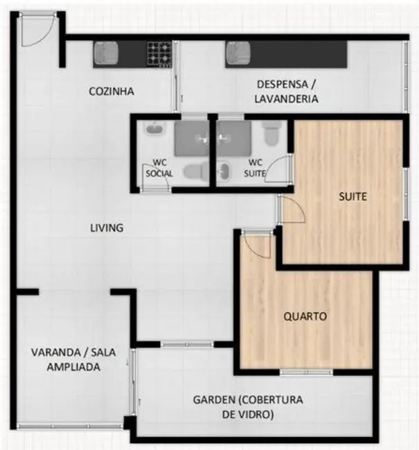 Foto 3 de Apartamento com 2 quartos à venda, 78m2 em Barra Funda, São Paulo - SP