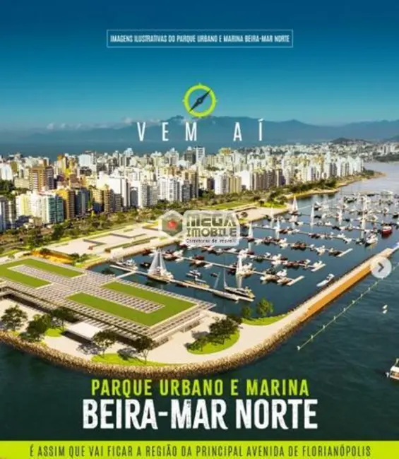 Apartamento com 3 quartos à venda, 122m2 em Centro, Florianopolis - SC - imagem 2 Foto 2 de Apartamento com 3 quartos à venda, 122m2 em Centro, Florianopolis - SC