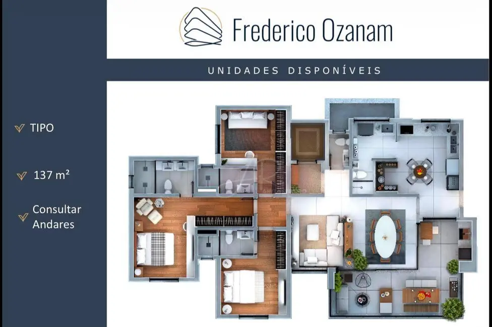 Foto 1 de Apartamento com 3 quartos à venda, 150m2 em Centro, Pouso Alegre - MG