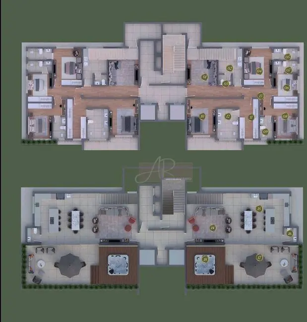 Apartamento com 3 quartos à venda, 159m2 em Fátima I, Pouso Alegre - MG - imagem 8 Foto 8 de Apartamento com 3 quartos à venda, 159m2 em Fátima I, Pouso Alegre - MG