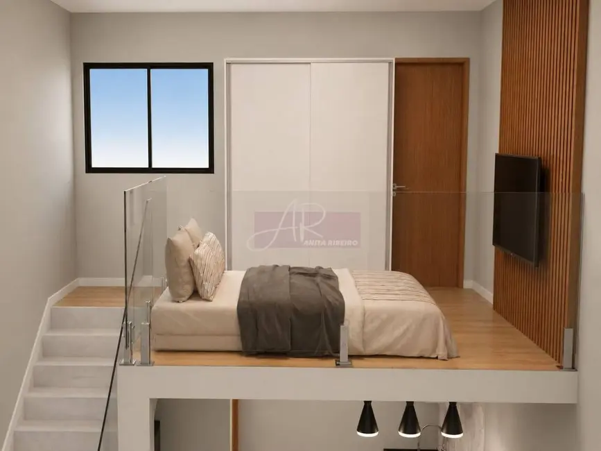 Foto 6 de Loft / Flat com 1 quarto à venda, 40m2 em Parque Real, Pouso Alegre - MG