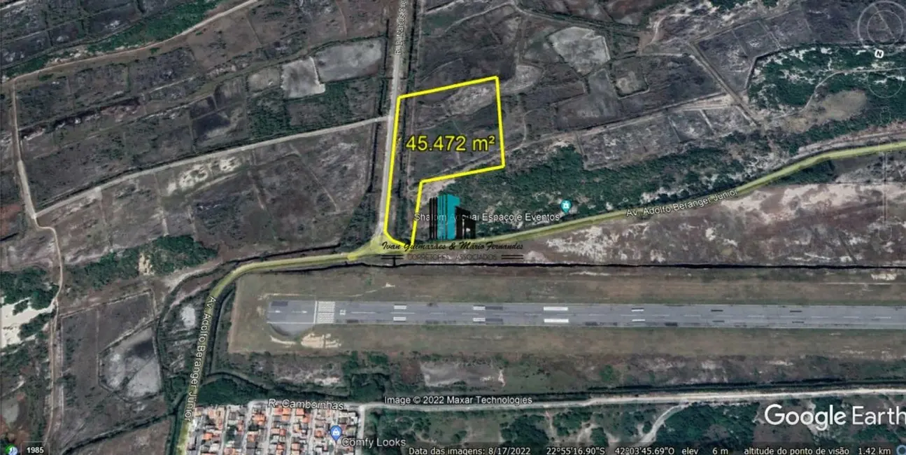 Foto 5 de Terreno / Lote à venda, 45472m2 em Centro, Arraial Do Cabo - RJ