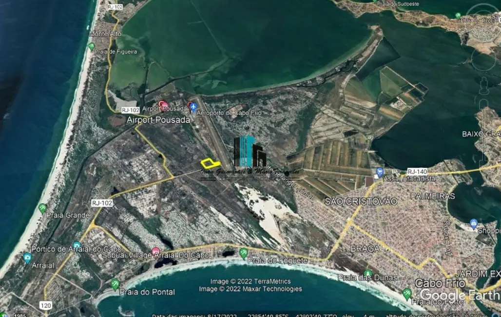 Foto 4 de Terreno / Lote à venda, 45472m2 em Centro, Arraial Do Cabo - RJ