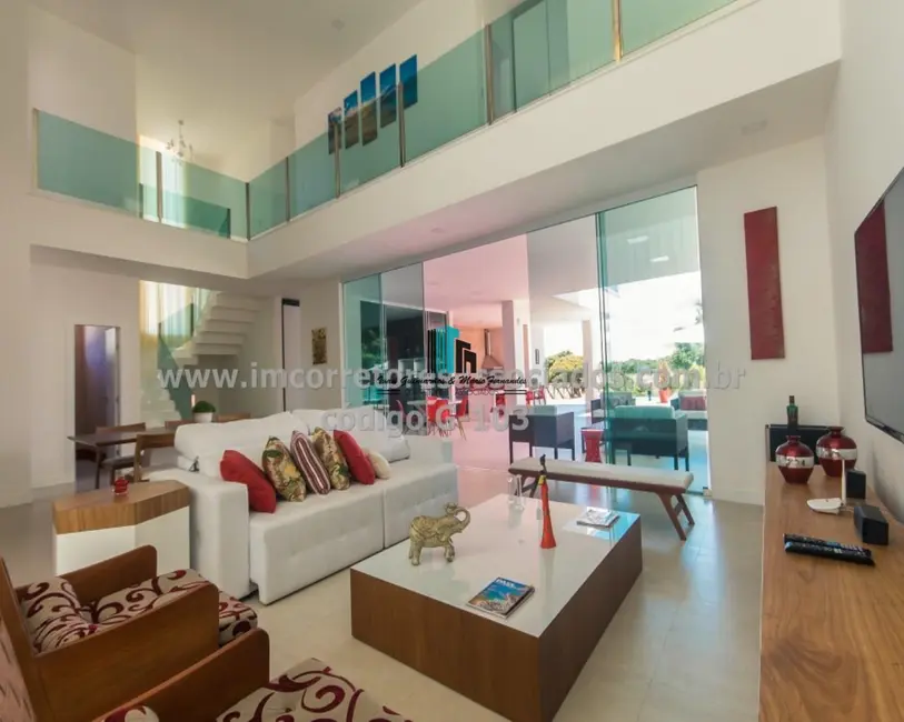 Foto 2 de Casa de Condomínio com 5 quartos à venda, 350m2 em Camacari - BA