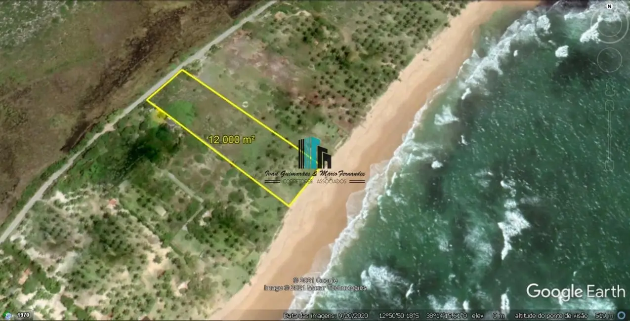Foto 1 de Terreno / Lote à venda, 12000m2 em Camacari - BA