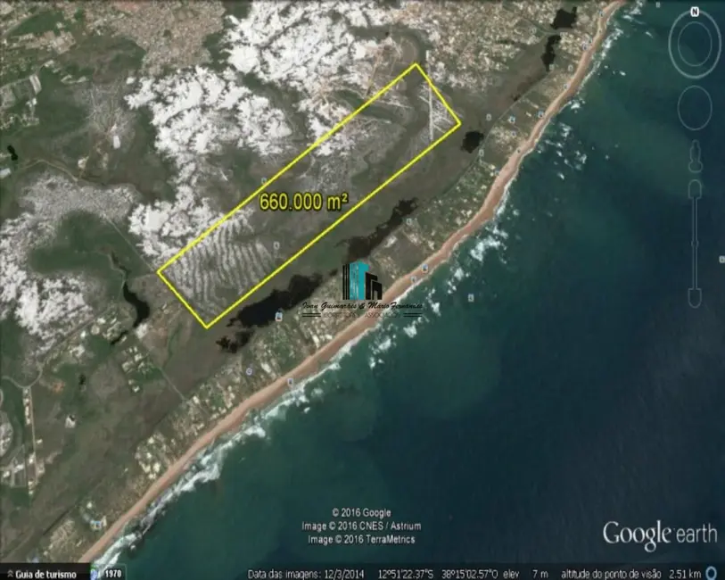 Foto 1 de Terreno / Lote à venda, 660000m2 em Camacari - BA