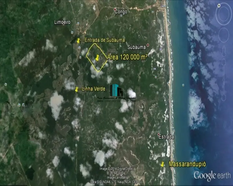Terreno / Lote à venda, 120000m2 em Entre Rios - BA - imagem 3 Foto 3 de Terreno / Lote à venda, 120000m2 em Entre Rios - BA