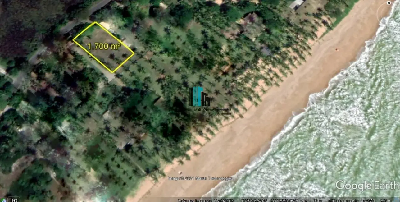 Foto 1 de Terreno / Lote à venda, 1700m2 em Camacari - BA