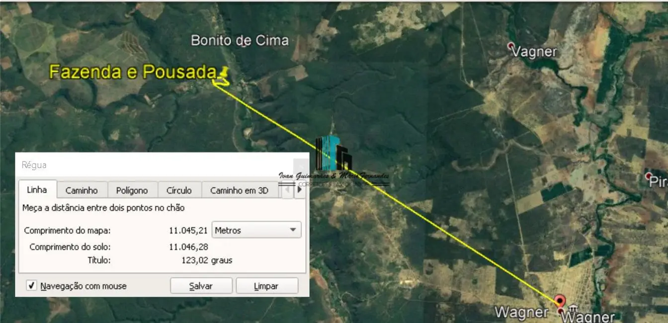 Foto 4 de Fazenda / Haras à venda, 440000m2 em Centro, Wagner - BA