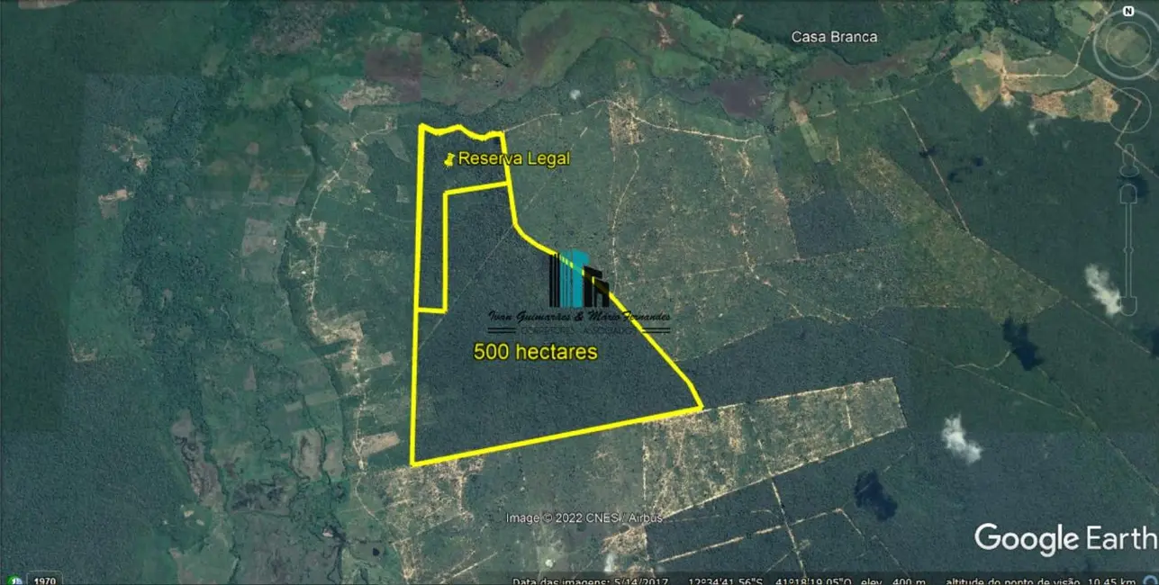 Foto 1 de Fazenda / Haras à venda, 500m2 em Centro,  - BA