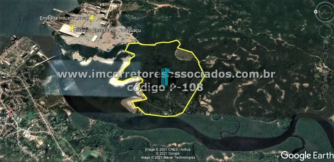 Foto 4 de Fazenda / Haras à venda, 167m2 em Enseada, Maragogipe - BA