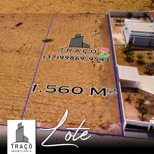 Foto 1 de Terreno / Lote à venda, 1560m2 em Santo Antonio Do Monte - MG