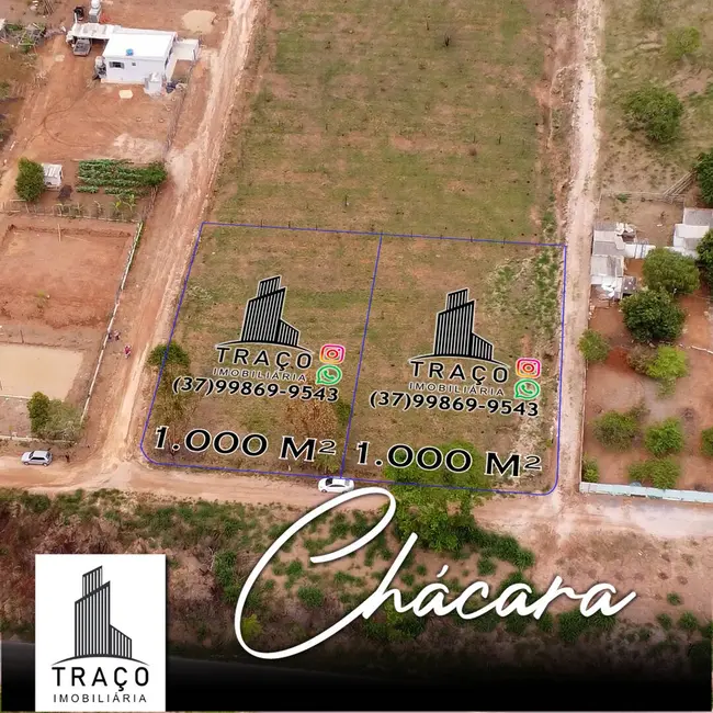 Foto 1 de Chácara à venda, 1000m2 em Santo Antonio Do Monte - MG