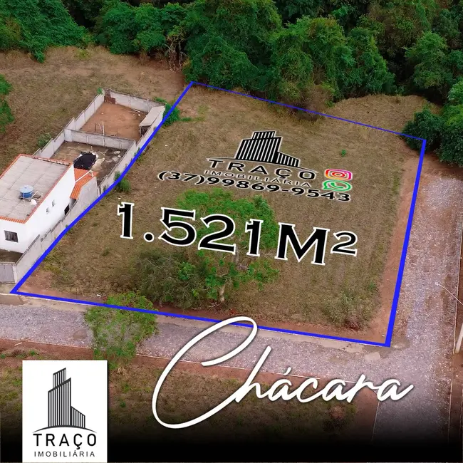Foto 1 de Chácara à venda, 1521m2 em Santo Antonio Do Monte - MG