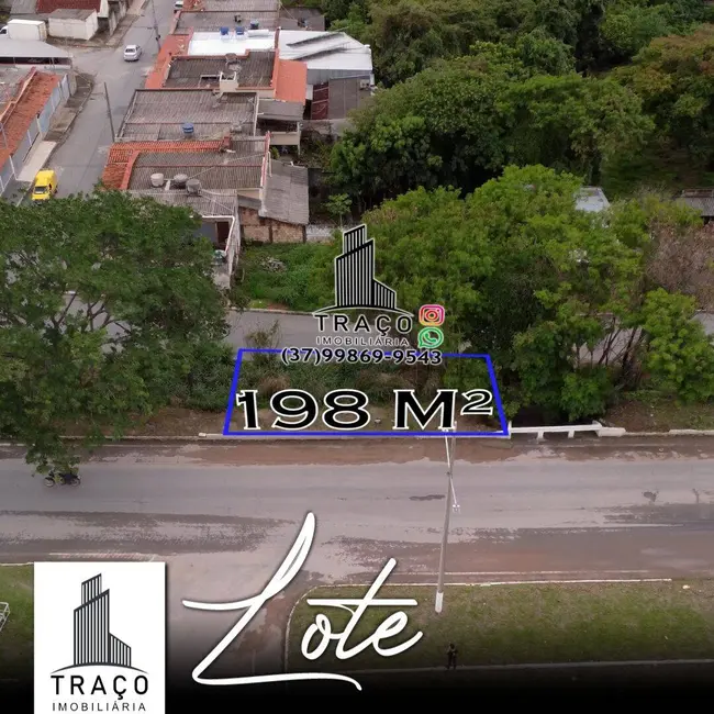 Foto 1 de Terreno / Lote à venda, 198m2 em Santo Antonio Do Monte - MG
