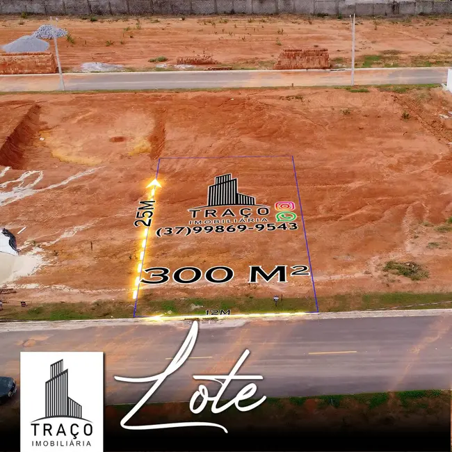 Foto 1 de Terreno / Lote à venda, 300m2 em Santo Antonio Do Monte - MG