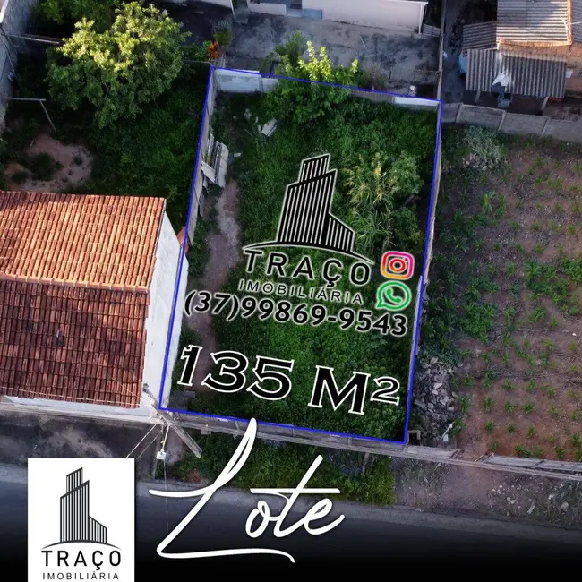 Foto 1 de Terreno / Lote à venda, 135m2 em Santo Antonio Do Monte - MG