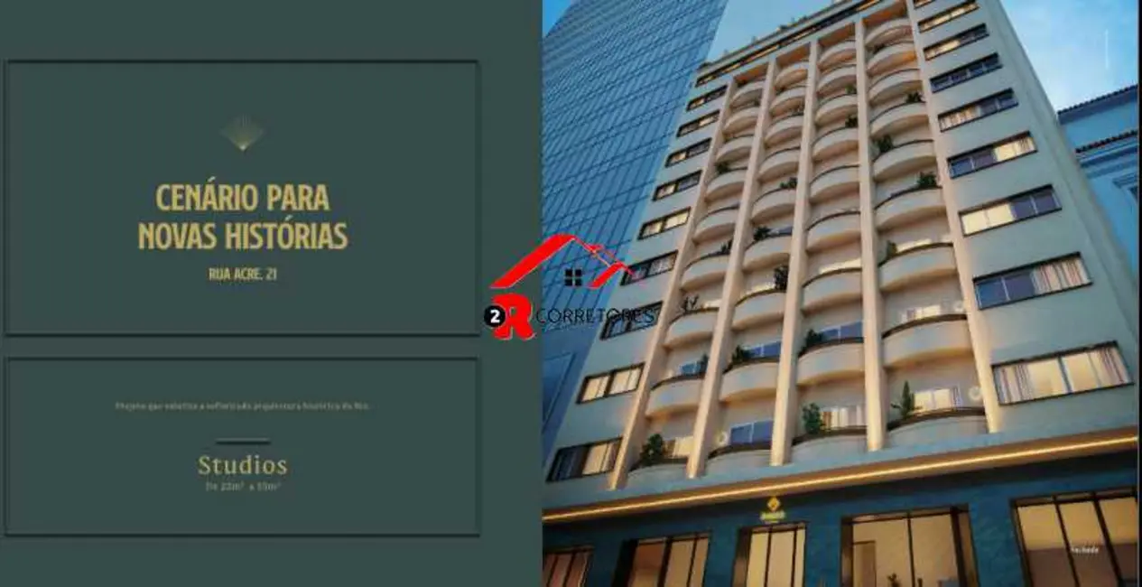 Foto 3 de Loft / Flat com 1 quarto à venda, 27m2 em Rio De Janeiro - RJ