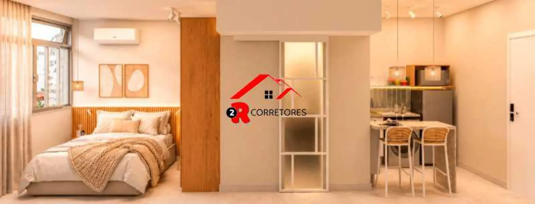 Loft / Flat com 1 quarto à venda, 22m2 em Rio De Janeiro - RJ - imagem 3 Foto 3 de Loft / Flat com 1 quarto à venda, 22m2 em Rio De Janeiro - RJ