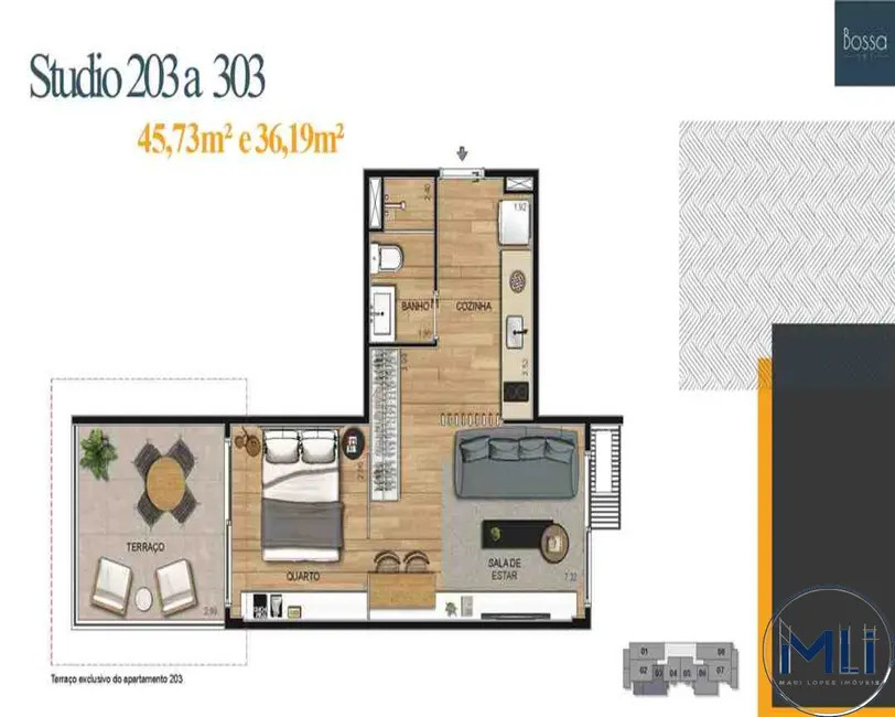 Apartamento com 1 quarto à venda, 45m2 em Ipanema, Rio De Janeiro - RJ - imagem 8 Foto 8 de Apartamento com 1 quarto à venda, 45m2 em Ipanema, Rio De Janeiro - RJ