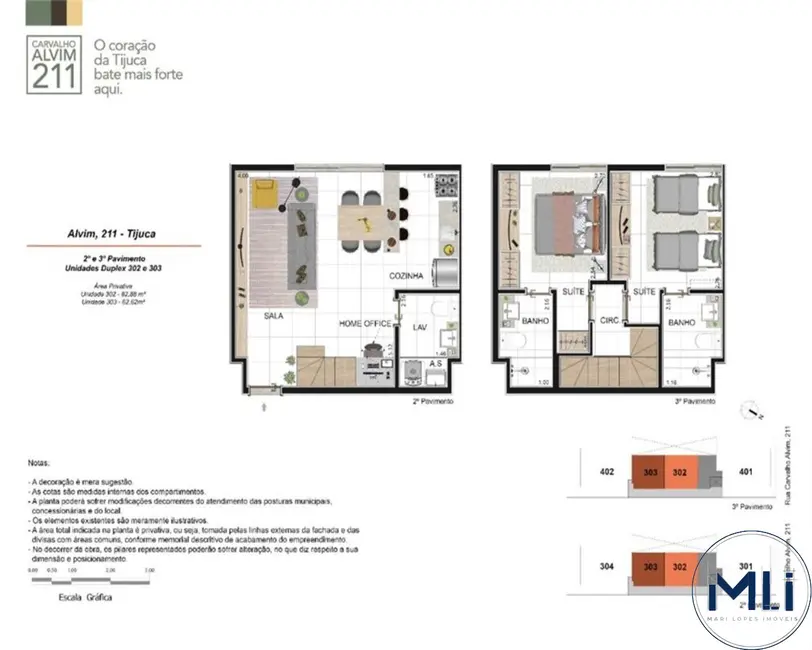 Apartamento com 3 quartos à venda, 83m2 em Tijuca, Rio De Janeiro - RJ - imagem 9 Foto 9 de Apartamento com 3 quartos à venda, 83m2 em Tijuca, Rio De Janeiro - RJ