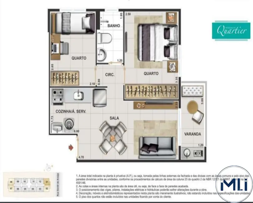Apartamento com 2 quartos à venda, 39m2 em Engenho de Dentro, Rio De Janeiro - RJ - imagem 9 Foto 9 de Apartamento com 2 quartos à venda, 39m2 em Engenho de Dentro, Rio De Janeiro - RJ