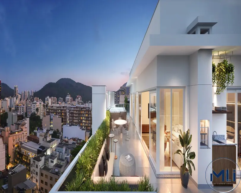 Foto 2 de Apartamento com 4 quartos à venda, 139m2 em Botafogo, Rio De Janeiro - RJ